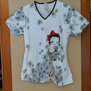 Betty Boop Allover Print Mini Dress Size Small